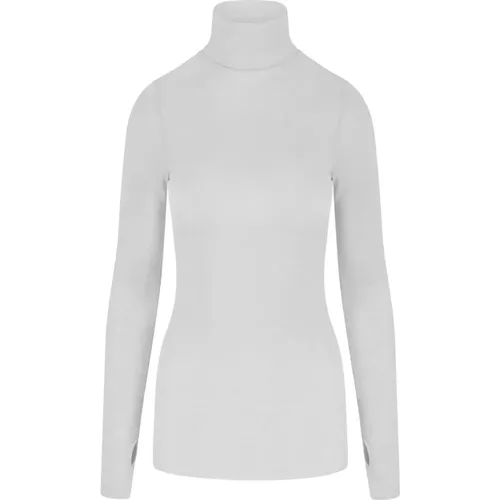 Cashmere Blend Round Neck Turtleneck , female, Sizes: M - BomBoogie - Modalova