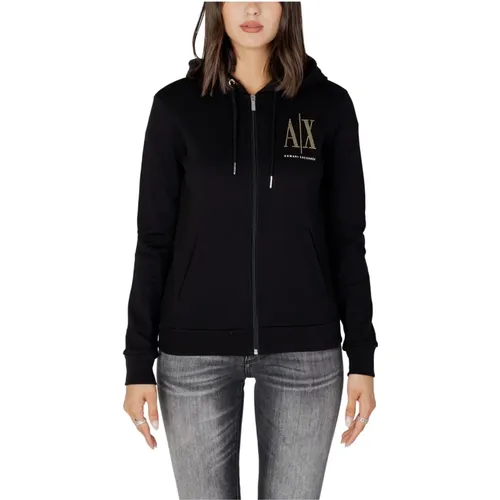 Womens Sweatshirt , female, Sizes: L, M, S - Armani Exchange - Modalova