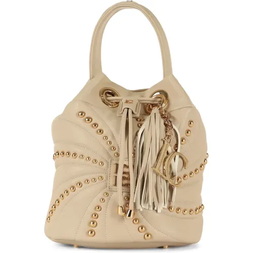 Studded Bucket Bag , female, Sizes: ONE SIZE - La Carrie - Modalova