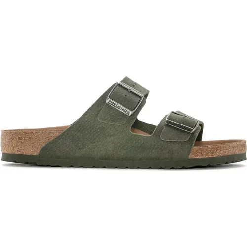 Arizona Vegan Sandalen , Herren, Größe: 42 EU - Birkenstock - Modalova