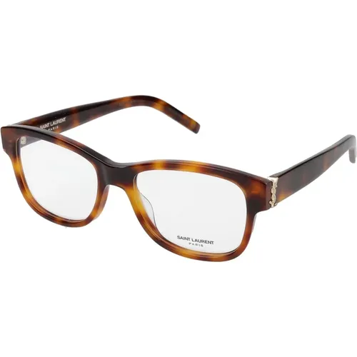 Fashion Eyeglasses SL M132 , female, Sizes: 53 MM - Saint Laurent - Modalova