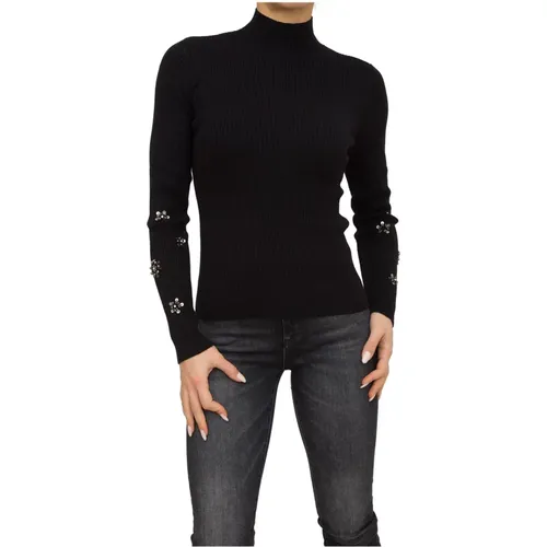 Schwarzer Strickpullover , Damen, Größe: XS - Twinset - Modalova