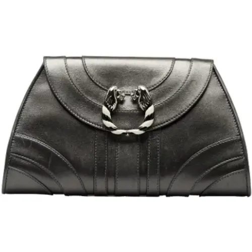 Pre-owned Leather clutches , female, Sizes: ONE SIZE - Bvlgari Vintage - Modalova