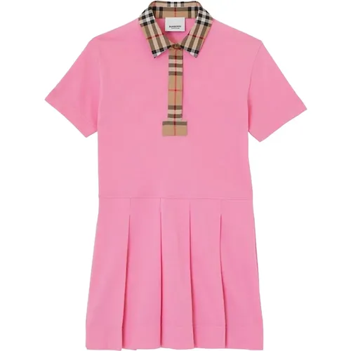 Kariertes Midi-Kleid für Kinder - Burberry - Modalova