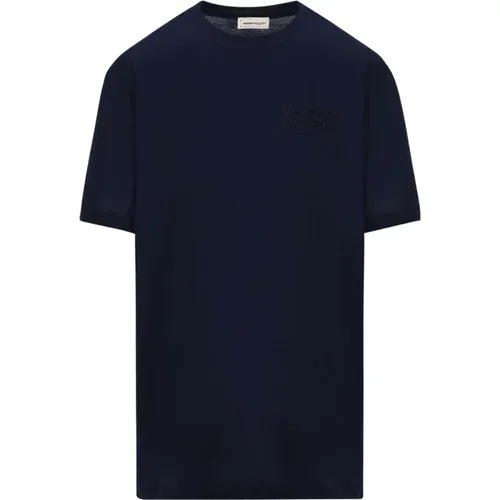 Lässiges Baumwoll T-Shirt , Herren, Größe: XL - alexander mcqueen - Modalova