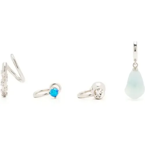 Acqua Piercing Set - Exquisite Jewelry for Females , female, Sizes: ONE SIZE - Panconesi - Modalova