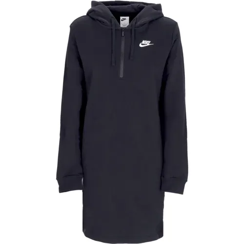 Sportswear Club Fleece Hoodie Dress , Damen, Größe: M - Nike - Modalova