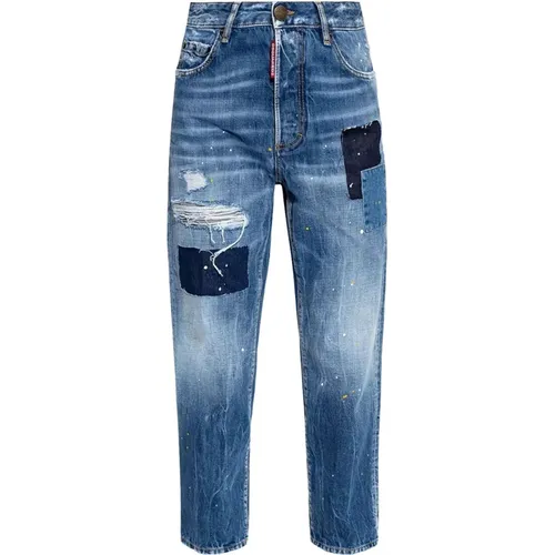 Stylische Hosen für Männer - Dsquared2 - Modalova