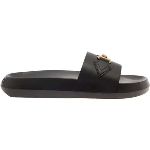 Sandals , male, Sizes: 5 UK, 9 UK, 6 UK, 10 UK, 8 UK, 7 UK - Versace - Modalova