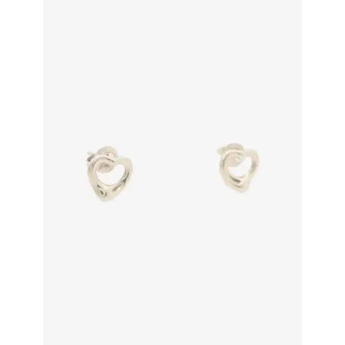 Pre-owned Silver earrings , female, Sizes: ONE SIZE - Tiffany & Co. Pre-owned - Modalova