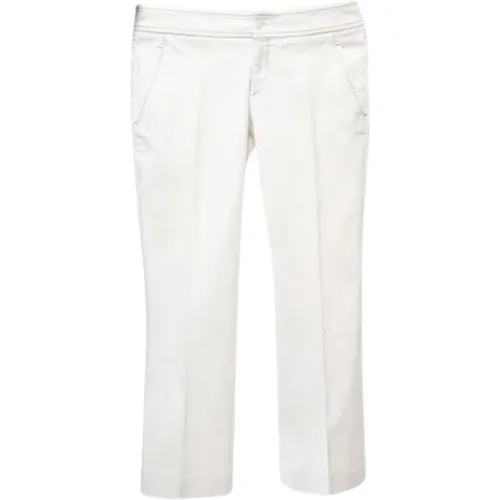 Pre-owned Cotton bottoms , female, Sizes: S - Gucci Vintage - Modalova