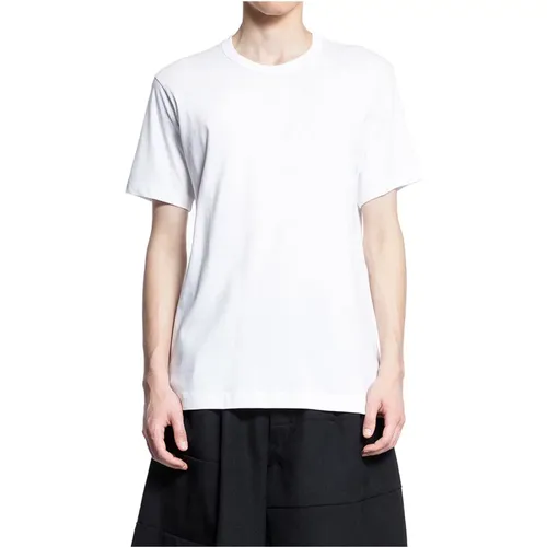 Knit T-Shirt with Back Logo , male, Sizes: S - Comme des Garçons - Modalova