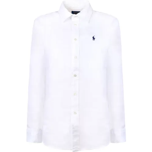 Weißes Leinenhemd , Herren, Größe: XL - Polo Ralph Lauren - Modalova