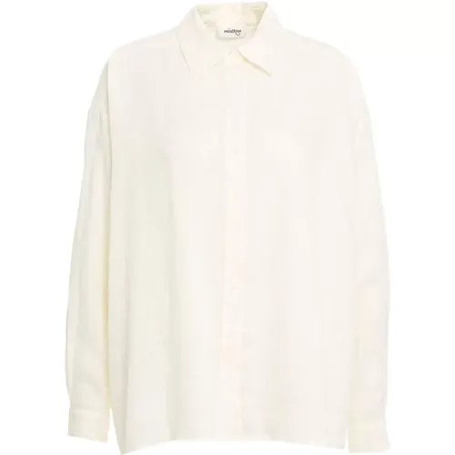 Women's Clothing Shirts White Ss24 , female, Sizes: XS - Ottod'Ame - Modalova