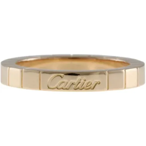 Pre-owned Rose Gold rings , female, Sizes: ONE SIZE - Cartier Vintage - Modalova