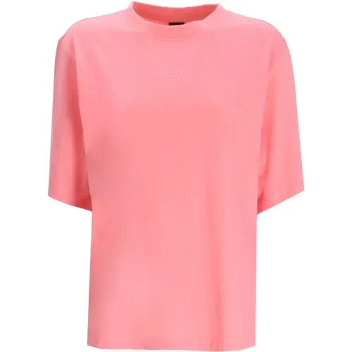 Damen Logo T-Shirt , Damen, Größe: M - Hugo Boss - Modalova