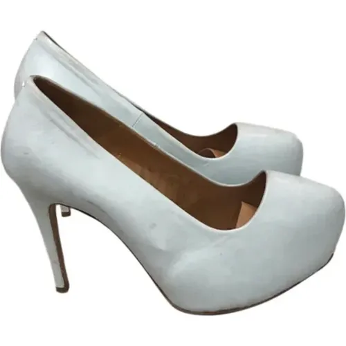 Pre-owned Leather heels , female, Sizes: 8 UK - Maison Margiela Pre-owned - Modalova