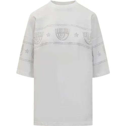 Logo Print T-shirt - Chiara Ferragni Collection - Modalova