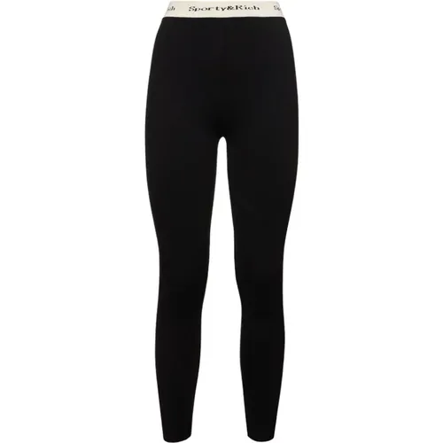 Leggings , female, Sizes: M, S, XS - Sporty & Rich - Modalova