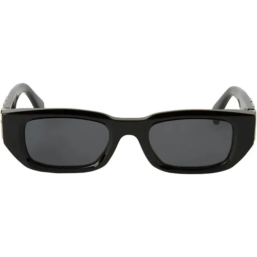 Cat-Eye Sunglasses Fillmore Model , unisex, Sizes: 49 MM - Off White - Modalova