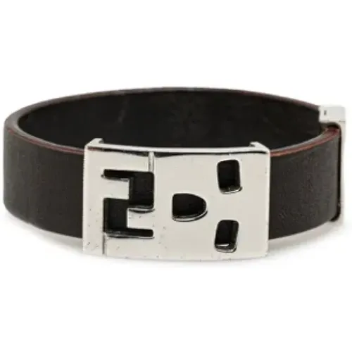 Pre-owned Metal bracelets , female, Sizes: ONE SIZE - Fendi Vintage - Modalova