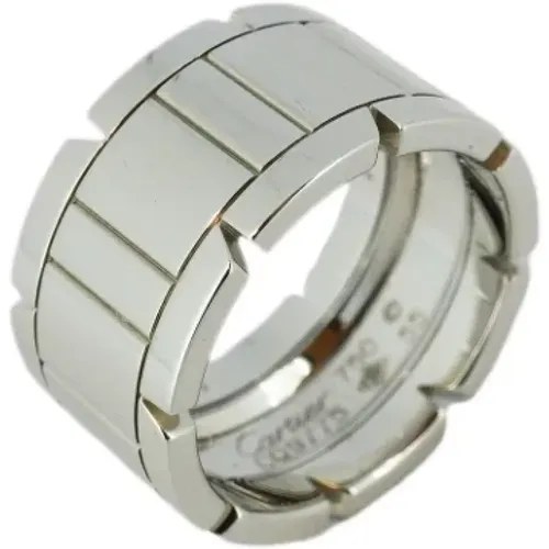 Pre-owned White Gold rings , female, Sizes: ONE SIZE - Cartier Vintage - Modalova