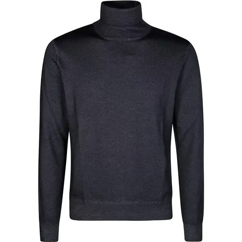 Eleganter Dolcevita-Pullover , Herren, Größe: 2XL - Tagliatore - Modalova