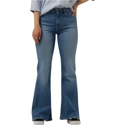 Flare Jeans in Hellblau Lee - Lee - Modalova