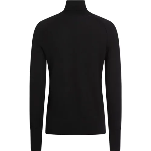 Damen Rollkragenpullover aus extra feiner Wolle , Damen, Größe: M - Calvin Klein - Modalova