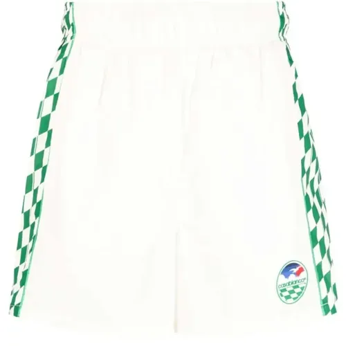Checkered Tennis Horizon Track Shorts , male, Sizes: L - Casablanca - Modalova