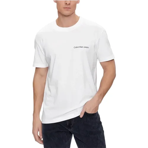 T-Shirts , male, Sizes: L, XL - Calvin Klein Jeans - Modalova