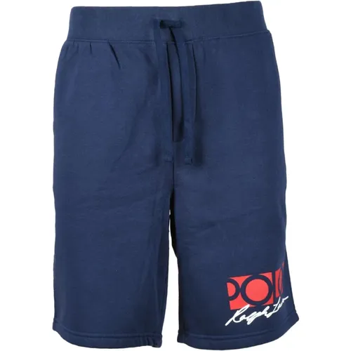 Cotton Blend Bermuda Shorts , male, Sizes: XL, 2XL, L - Polo Ralph Lauren - Modalova