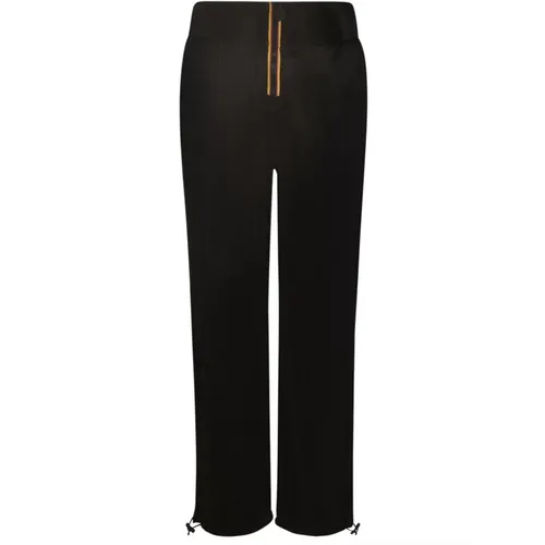 Schwarze Hose, Stilvolles Design , Damen, Größe: S - K-way - Modalova