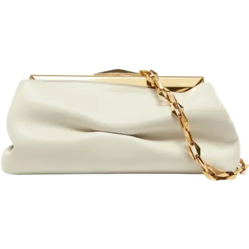 Pre-owned Leather clutches , female, Sizes: ONE SIZE - Jimmy Choo Pre-owned - Modalova