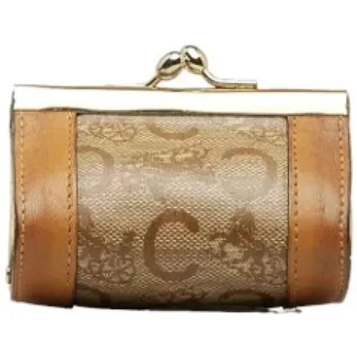 Pre-owned Cotton wallets , female, Sizes: ONE SIZE - Celine Vintage - Modalova