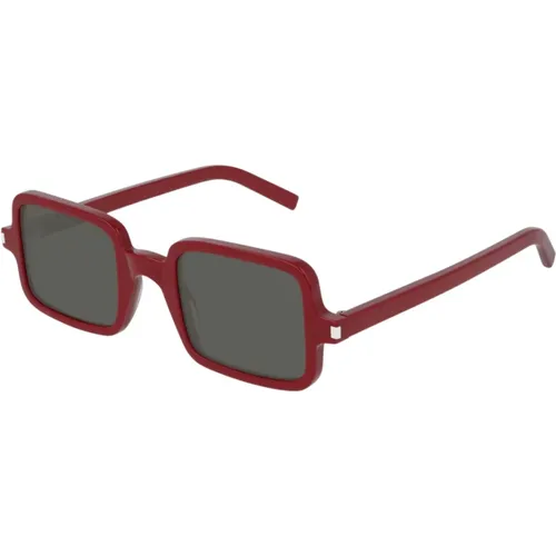 Grey Sunglasses SL 332 , unisex, Sizes: 48 MM - Saint Laurent - Modalova