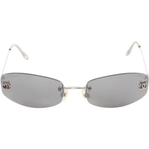 Pre-owned Metal sunglasses , female, Sizes: ONE SIZE - Chanel Vintage - Modalova