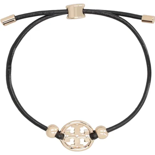 Metall-Logo-Lederarmband Tory Burch - TORY BURCH - Modalova