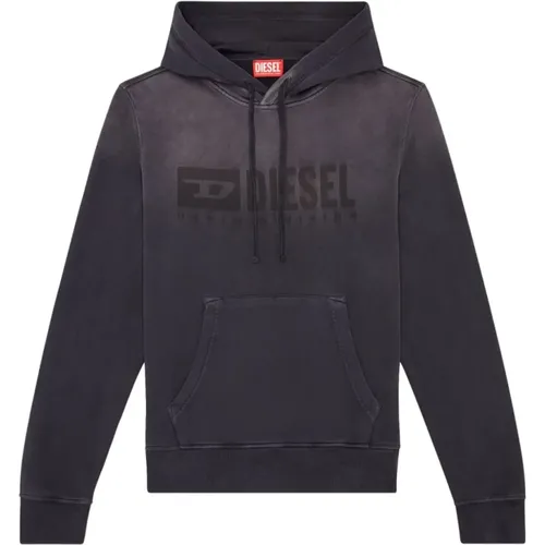 Schwarze Pullover Kollektion , Herren, Größe: S - Diesel - Modalova