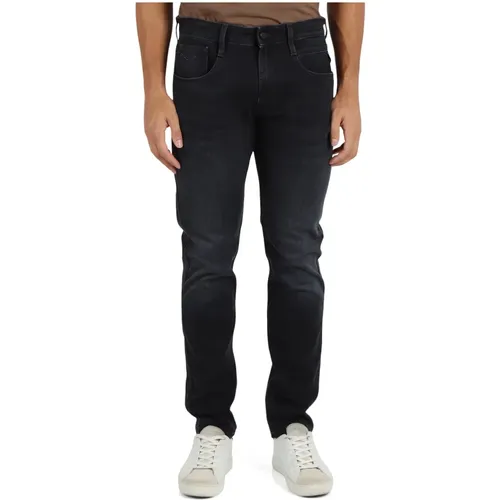 Slim Fit Eco Plus Jeans , Herren, Größe: W36 - Replay - Modalova