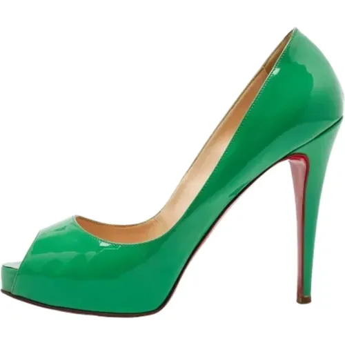 Pre-owned Leather heels , female, Sizes: 8 UK - Christian Louboutin Pre-owned - Modalova