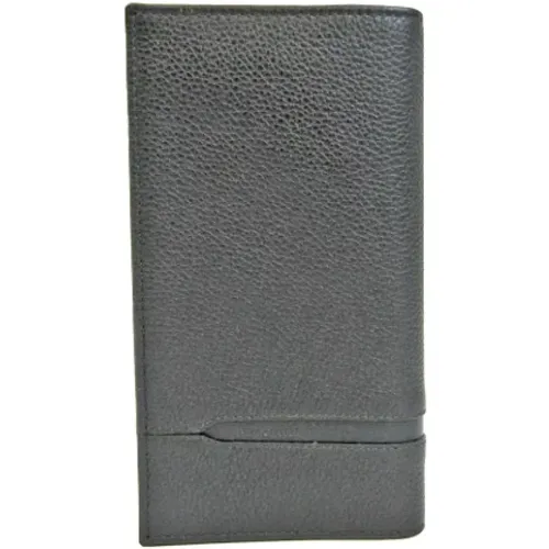 Pre-owned Leather wallets , male, Sizes: ONE SIZE - Bvlgari Vintage - Modalova