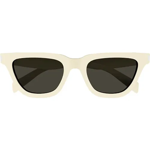 Brown Sunglasses for Women , female, Sizes: 53 MM - Saint Laurent - Modalova