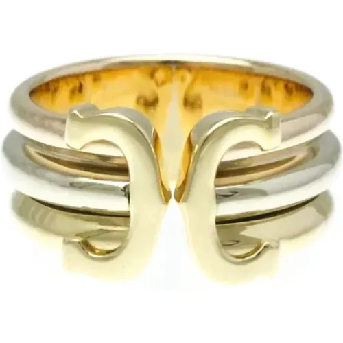 Pre-owned Gold rings , female, Sizes: ONE SIZE - Cartier Vintage - Modalova