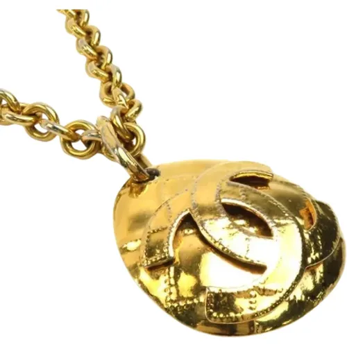 Pre-owned Metal chanel-jewelry , female, Sizes: ONE SIZE - Chanel Vintage - Modalova