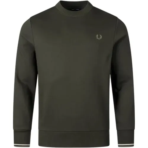 Iconic Laurel Crown Sweatshirt , male, Sizes: XL, M, S, L - Fred Perry - Modalova