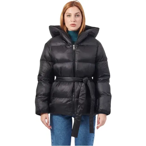 Hooded Puffer Coat , female, Sizes: XL, 2XL, 3XL, 4XL - Hugo Boss - Modalova