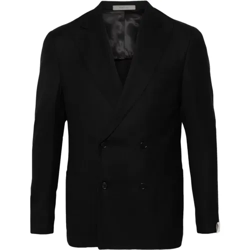 Schwarze Jacken für Männer - Corneliani - Modalova