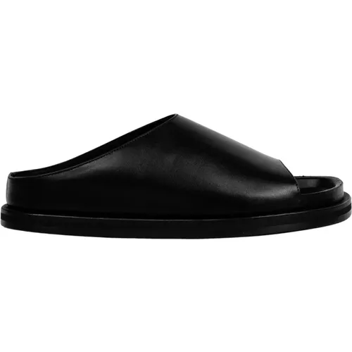 Leather slide sandal Spring SNW , female, Sizes: 6 UK, 7 UK, 5 UK - Studio Nicholson - Modalova