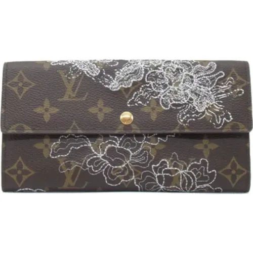 Pre-owned Coated canvas wallets , female, Sizes: ONE SIZE - Louis Vuitton Vintage - Modalova